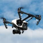 drone, camera, flying, nature, sky, camera drone, gimbal camera, dji, dji inspire 1, flight, technology