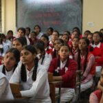 photograph of girls wearing uniform